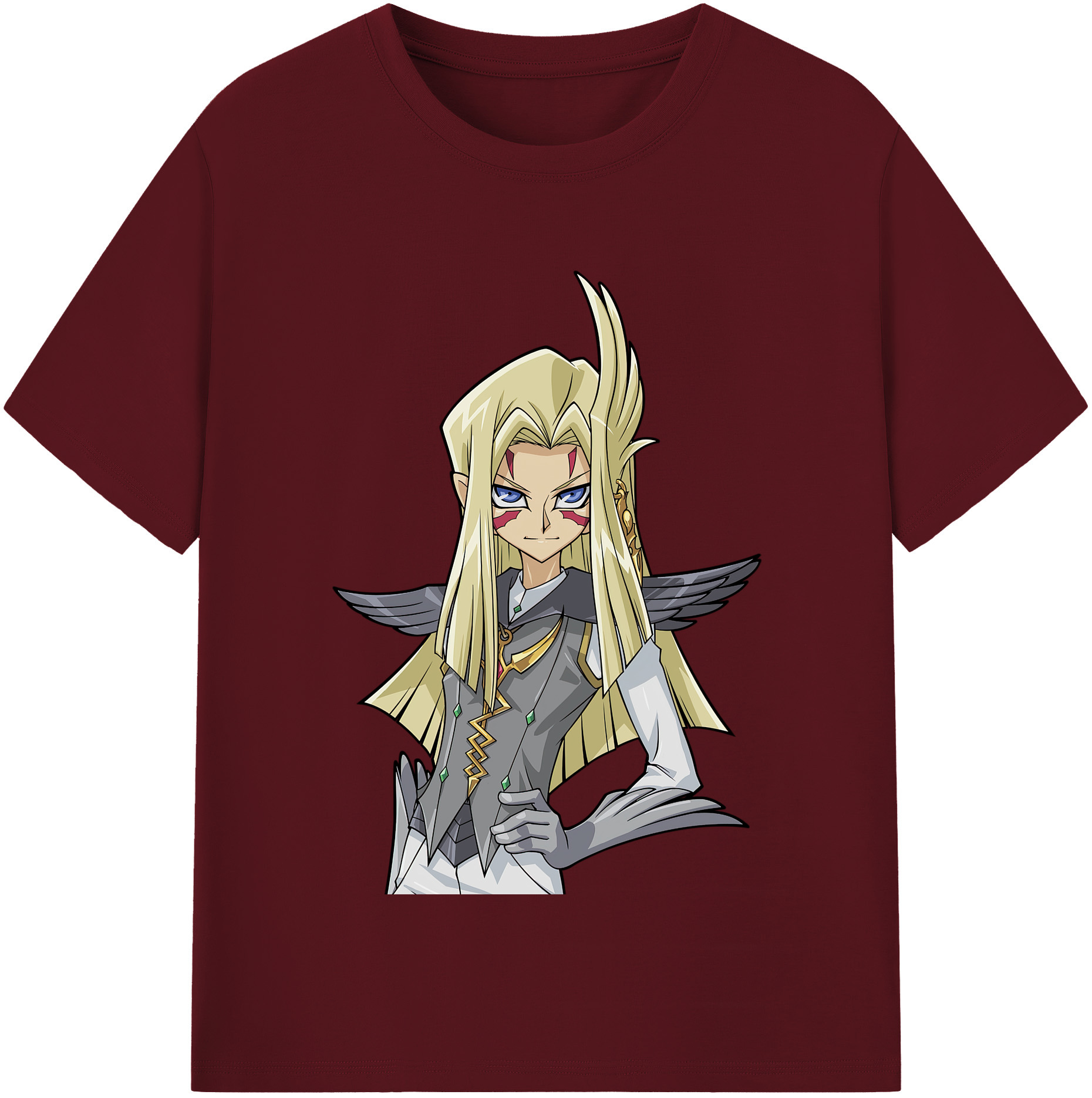 （画像用） 遊☆戯☆王 Yu-Gi-Oh! 綿100％半袖Tシャツ（フロントプリント）